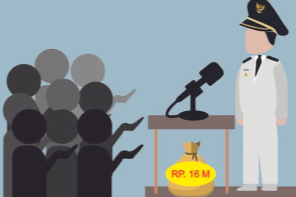 Masyarakat Kecewa terhadap Pemerintahan Bupati Sukabumi (MH) terkait selisih APBD Tahun 2023 sebesar Rp 16 M. minta uang ke bupati