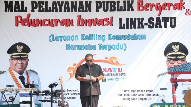 DPMPTSP KAB SUKABUMI GELAR MPP DAN LUNCURKAN LINK-SATU, BUPATI ” PERCEPATAN LAYANAN PUBLIK”