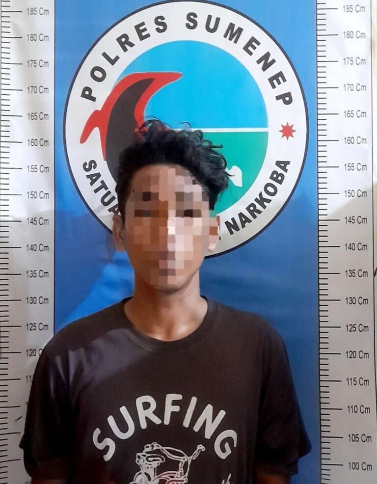 Satreskoba Polres Sumenep Kembali Ungkap Sabu Dengan BB 6,90 Gram