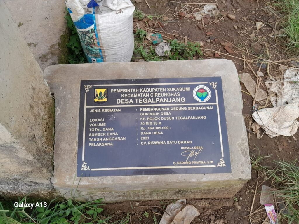 LHP Inspektorat Kab Sukabumi Riksus Pembangunan GOR Desa Tegalpanjang TA 2023 dipertanyakan Masyarakat. 2 WhatsApp Image 2024 06 19 at 20.46.19