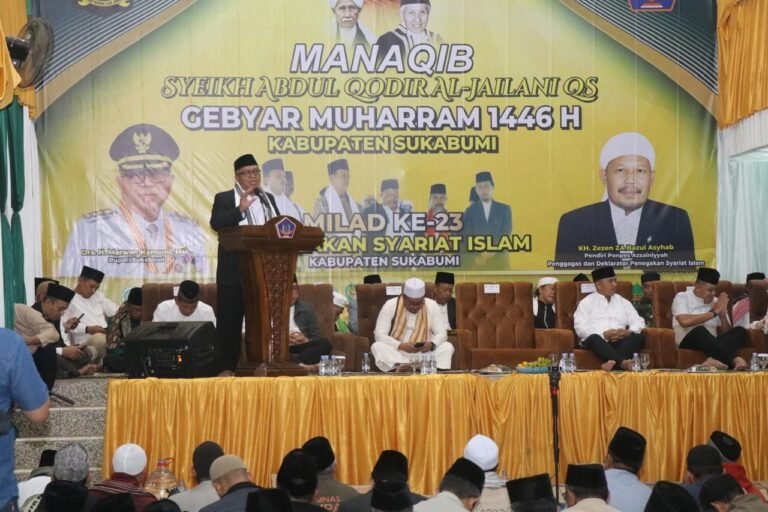 GEBYAR MUHARRAM PONPES AZAINIYAH DAN MILAD PSI, BUPATI JADIKAN SEMANGAT MENJADI LEBIH BAIK