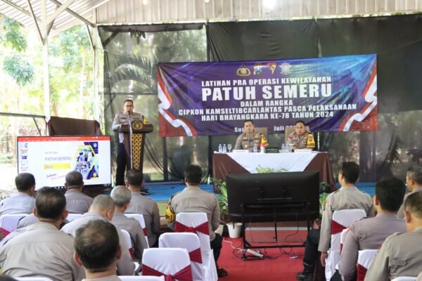 Kapolres Sumenep Pimpin Lat Pra Ops Patuh Semeru 2024 WhatsApp Image 2024 07 13 at 06.11.18