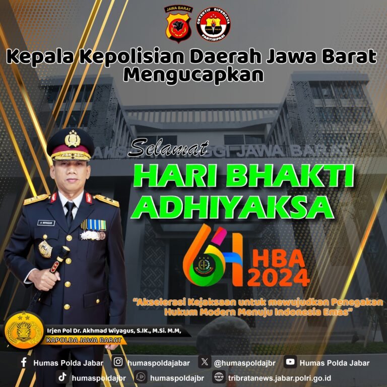 Selamat Hari Bhakti Adhiyaksa 64 HBA 2024.