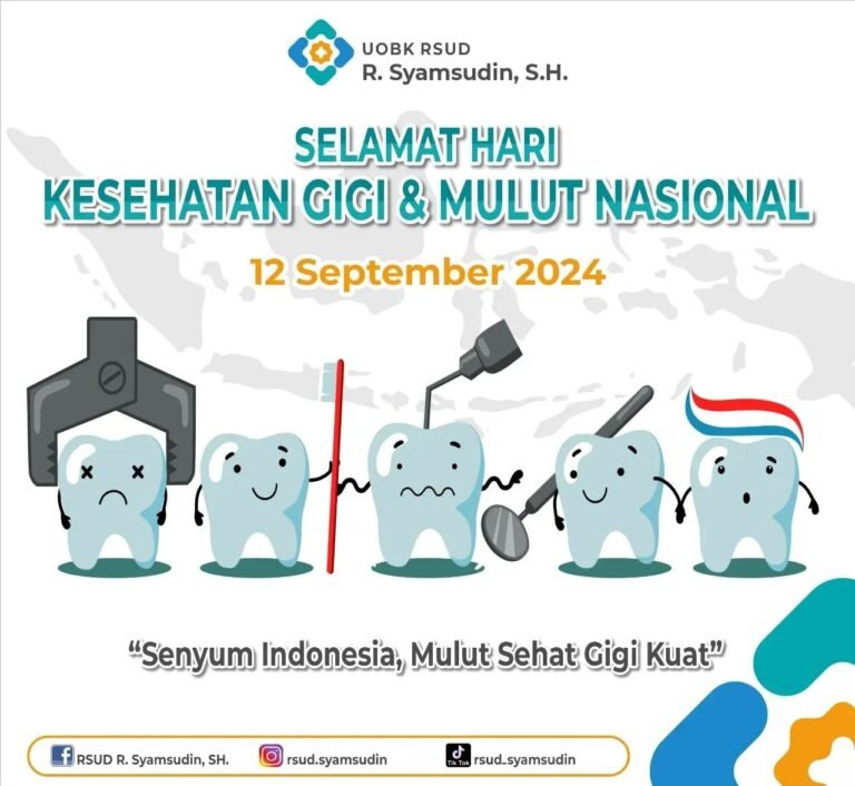 Selamat Hari Kesehatan Gigi Nasional