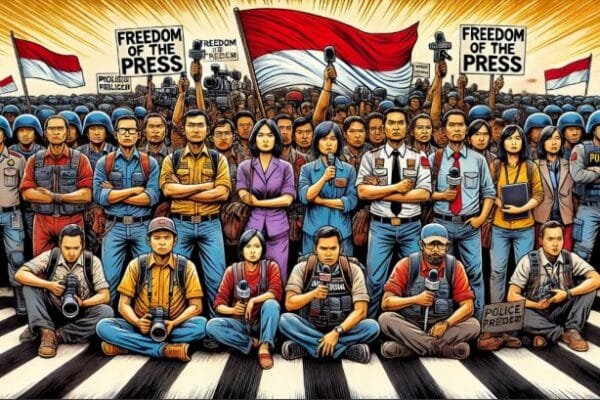 Pernyataan Sikap Anggota PJI (Persatuan Jurnalis Indonesia) Menolak Upaya Kriminalisasi dan Intervensi Terhadap Kebebasan Pers WhatsApp Image 2024 11 04 at 10.25.10