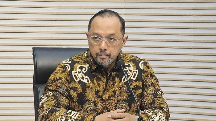 Tessa Mahardhika Sugiarto di Gedung Merah Putih KPK