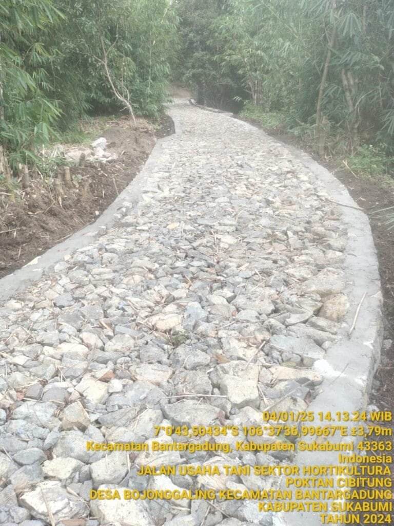Pengerasan Jalan Usaha Tani di Desa Bojonggaling, Bantargadung: Meningkatkan Aksesibilitas dan Produktivitas Petani 2 WhatsApp Image 2025 01 17 at 19.48.21 1
