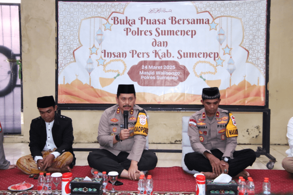 Kapolres Sumenep Gelar Buka Puasa Bersama Insan Pers, Pererat Sinergitas di Bulan Ramadhan 2 image 15