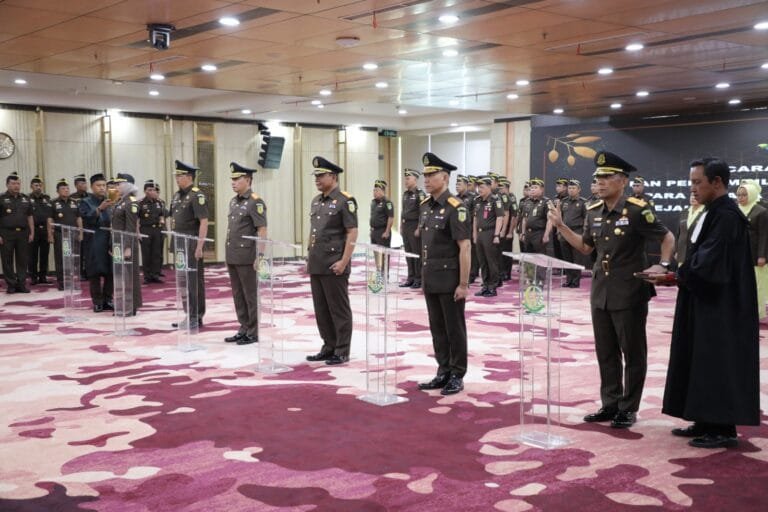 Yudi Triadi Resmi Dilantik Sebagai Kajati Aceh, Jaksa Agung Tekankan Integritas dan Reformasi Kinerja