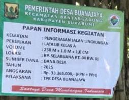 Pemdes Buanajaya Realisasikan Anggaran Dana Desa untuk Pengaspalan Jalan Lingkungan Tahun 2025 WhatsApp Image 2025 06 05 at 13.15.31 737fb9ab
