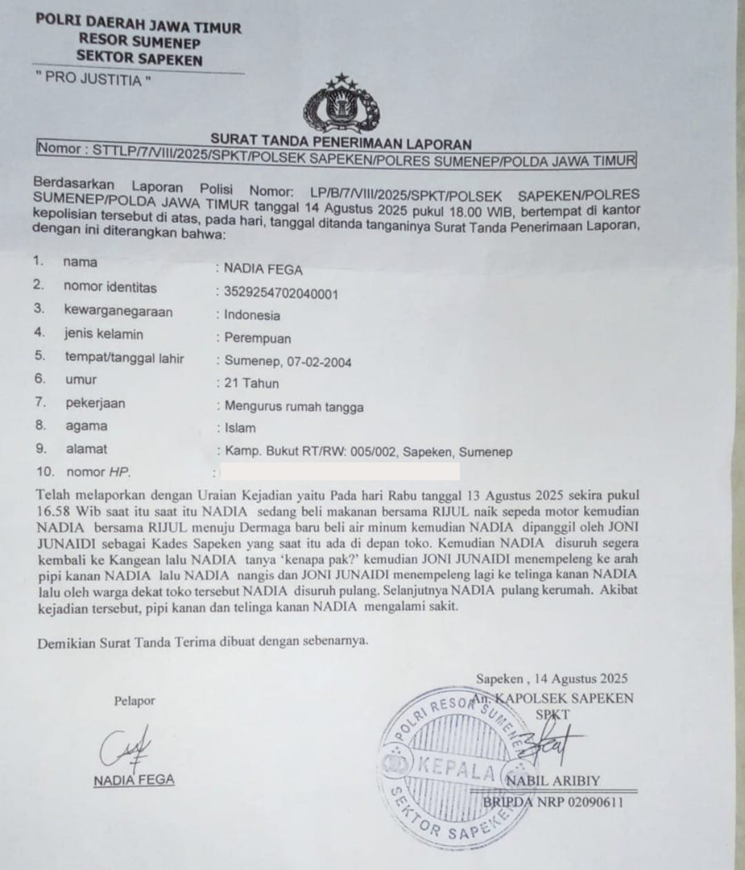 Komunitas Pemuda Kepulauan Mendesak Kapolres Sumenep Atensi Kasus Penganiayaan Oleh Kades Sapeken 1 WhatsApp Image 2025 10 02 at 14.05.08