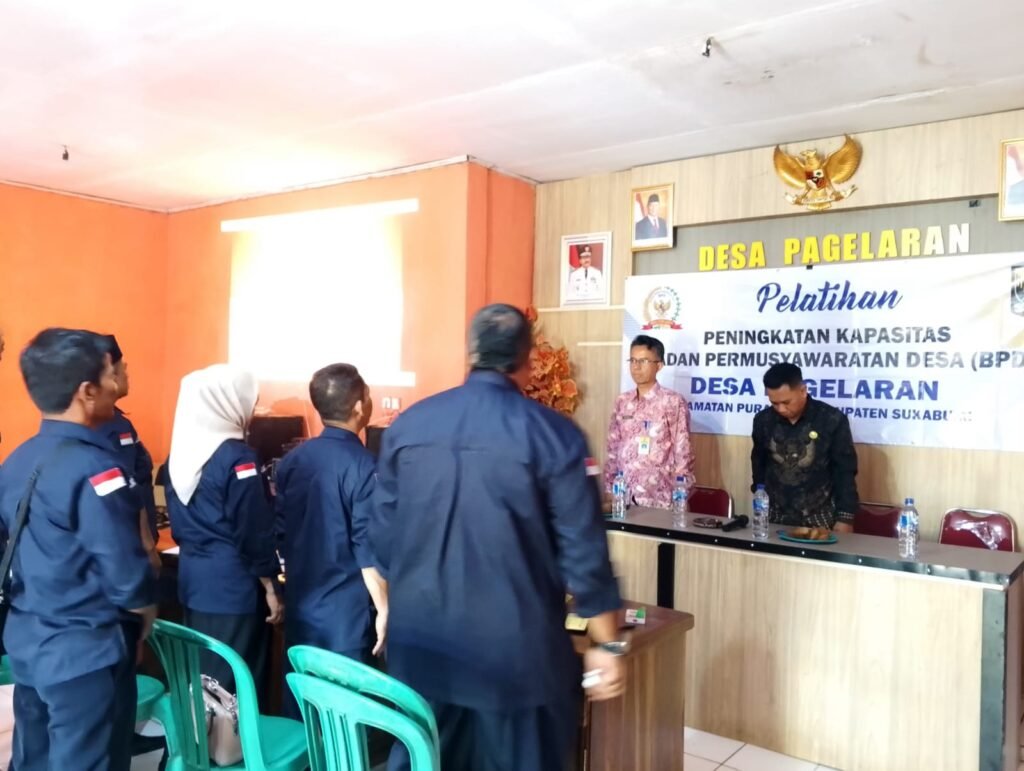 Kegiatan Peningkatan Kapasitas BPD Desa Pagelaran Digelar, Camat Purabaya: “BPD Harus Menjadi Mitra Strategis Pemdes” 3 WhatsApp Image 2025 12 12 at 07.04.46