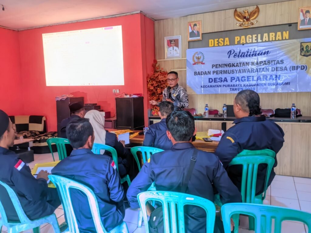 Kegiatan Peningkatan Kapasitas BPD Desa Pagelaran Digelar, Camat Purabaya: “BPD Harus Menjadi Mitra Strategis Pemdes” 4 WhatsApp Image 2025 12 12 at 07.05.17