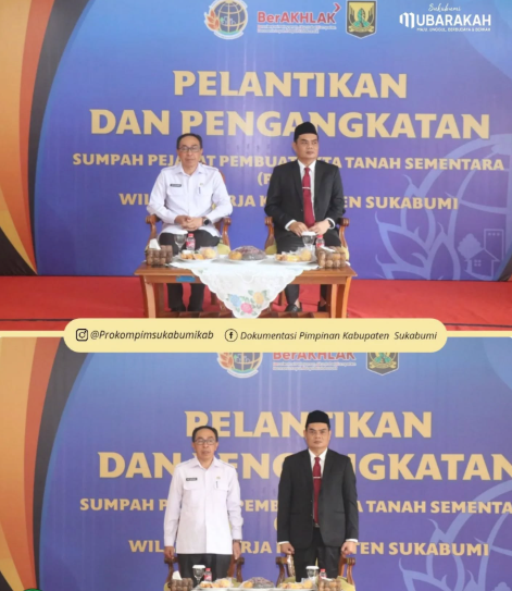 Sekda Sukabumi Hadiri Pelantikan dan Pengangkatan Sumpah Jabatan PPATS Camat se-Kabupaten Sukabumi 2 Screenshot 2026 01 14 160914