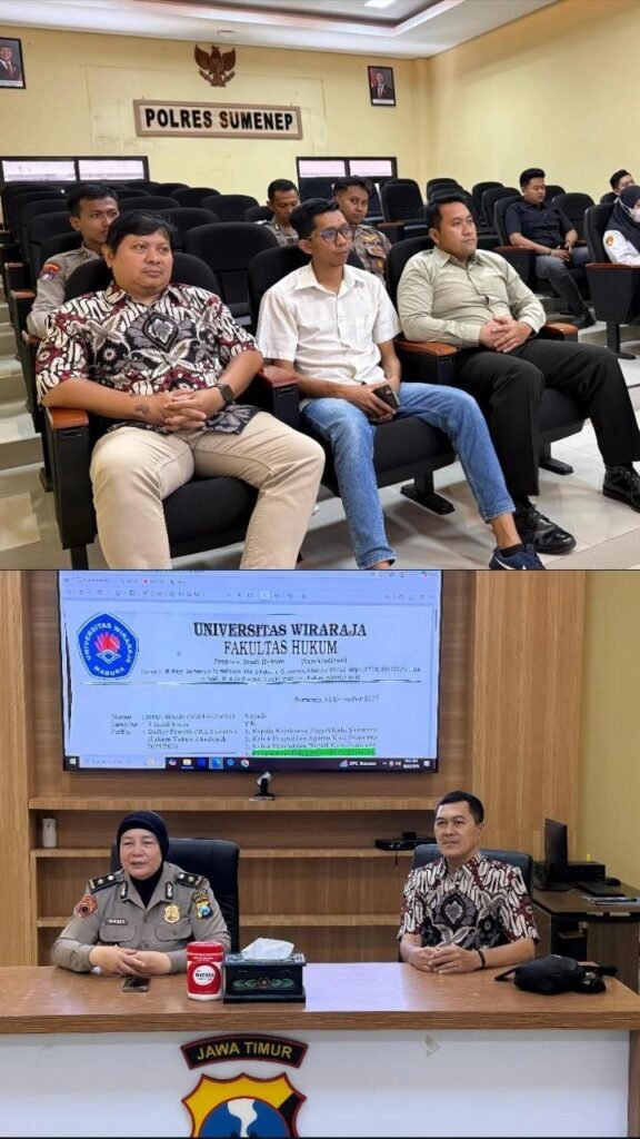 Kolaborasi Dunia Akademik dan Kepolisian, Polres Sumenep Tutup PKL Mahasiswa FH Wiraraja 2 WhatsApp Image 2026 01 26 at 13.20.57