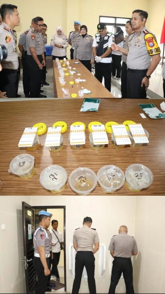 Tes Urine Mendadak! 26 Kapolsek Dinyatakan Bebas Narkoba 2 WhatsApp Image 2026 03 02 at 14.59.11
